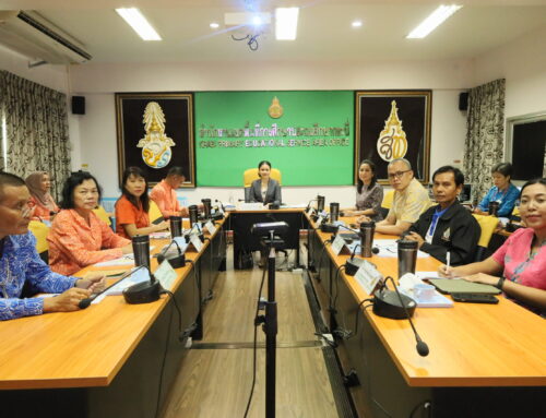 สพป.กระบี่ ร่วมประชุมทางไกล Video Conference “พฤหัสเช้า ข่าว สพฐ.” และประชุมทีมบริหาร สพป.กระบี่