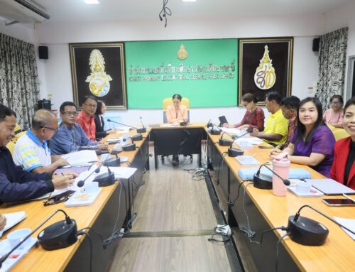 สพป.กระบี่   ประชุมปรึกษาหารือ และเตรียมความพร้อมในการจัดแข่งขันกีฬาวันครู ประจำปี 2568